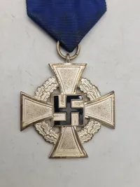 Original Für Treue Dienste", tro tjeneste 25 års medalje