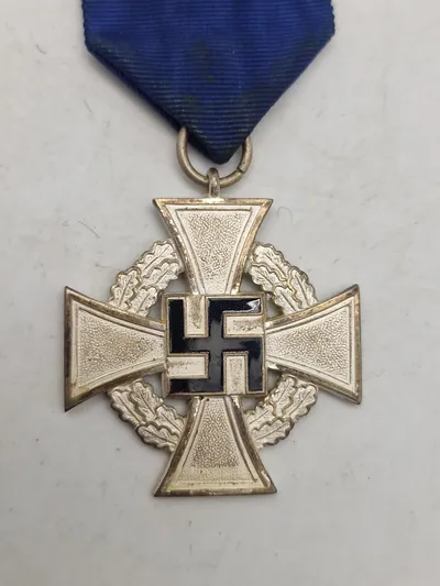 Original Für Treue Dienste", tro tjeneste 25 års medalje