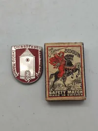 Originalt badge Volksfest Leipzig-Möckern" afholdt fra den 20. til 22. august 1938.