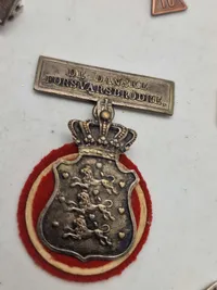 Lot diverse pins og nåle fra De Danske Forsvarsbrødre