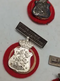Lot diverse pins og nåle fra De Danske Forsvarsbrødre