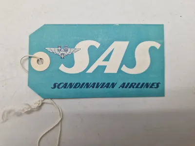Original SAS bagage tag