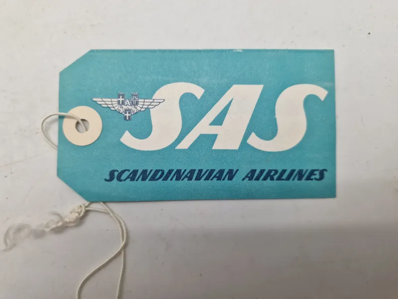 Original SAS bagage tag