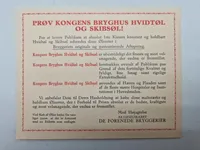 Originalt lot fra Kongens Bryghus