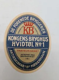 Originalt lot fra Kongens Bryghus