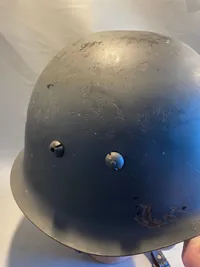 Original dansk politi hjelm/amalienborg hjelm - ww2