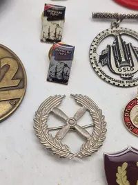 Lot diverse pins og nåle