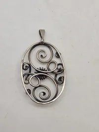 Original broche sølv??