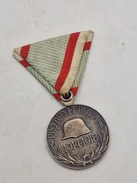 Original Hungarian War Commemorative Medal 1914-1918