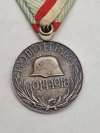 Original Hungarian War Commemorative Medal 1914-1918