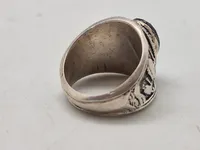 Original Amerikansk officers ring