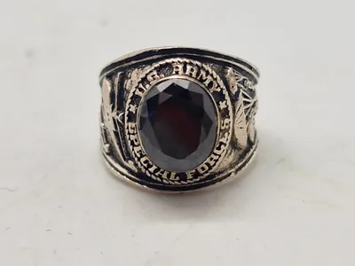 Original Amerikansk officers ring