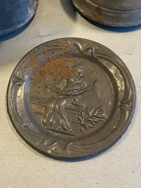 Lot diverse “køkkenredskaber” af metal - miniture til leg mm