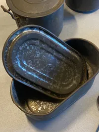 Lot diverse “køkkenredskaber” af metal - miniture til leg mm