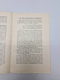 Sjælden original DNSAP pjece - ww2
