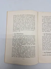 Sjælden original DNSAP pjece - ww2