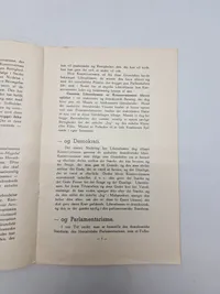 Sjælden original DNSAP pjece - ww2