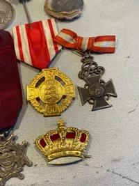 Lot diverse originale miniure medaljer
