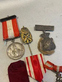 Lot diverse originale miniure medaljer