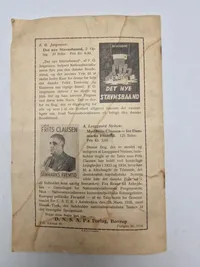 Sjælden original DNSAP pjece - ww2