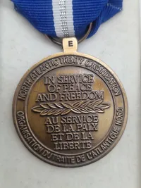 Original NATO Non-Artikel 5 Medalje