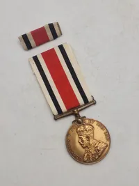 Original George V - Special Constabulary - Faithful Service Medal Thomas Bowman
