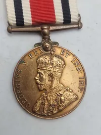 Original George V - Special Constabulary - Faithful Service Medal Thomas Bowman