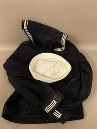Original US Navy uniform fra vietnamkrigen, navngiven