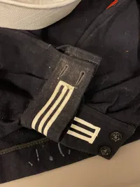 Original US Navy uniform fra vietnamkrigen, navngiven