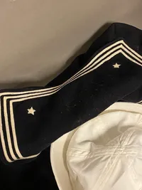 Original US Navy uniform fra vietnamkrigen, navngiven