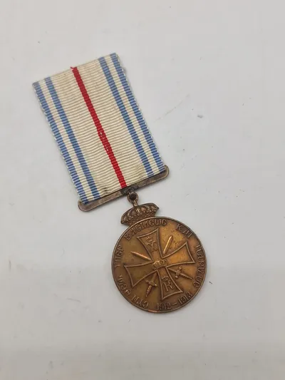 Original Greco Turkish War 1912-1913 medal