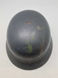 Original tysk M/40 hjelm, brugt efter krigen