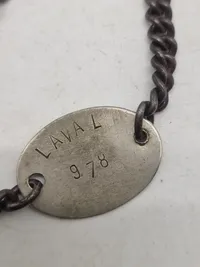 Original fransk ww1 id disk