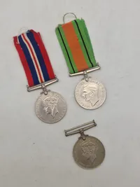 Samling originale engelske ww2 Victory medals