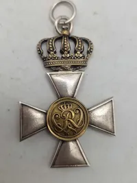 Original Oldenborgske Hus- og Fortjenstorden af Hertug Peter Friedrich Ludwig.
