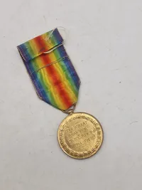 Original engelsk ww1 Victory Medal - Navngiven