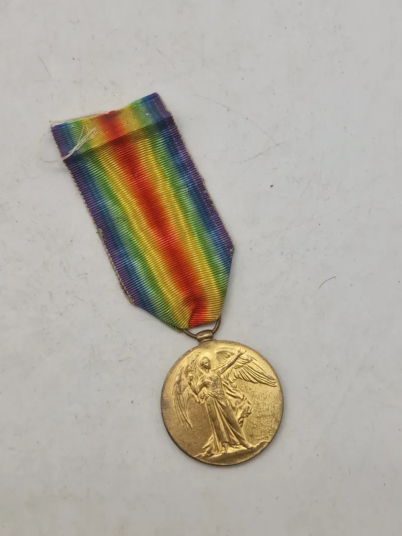 Original engelsk ww1 Victory Medal - Navngiven