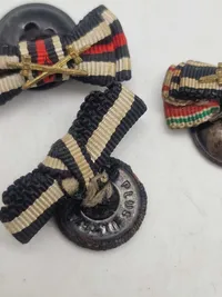 Originale tyske knappehuls spanger - ww1