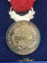 Original Médaille d'Honneur du Travail" (Arbejdets Æresmedalje)