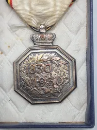 Original Medal, Belgium Independence Commemorative Centenary 1830 1930.