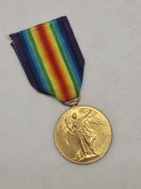 Original ww1 Victory Medal - navngiven