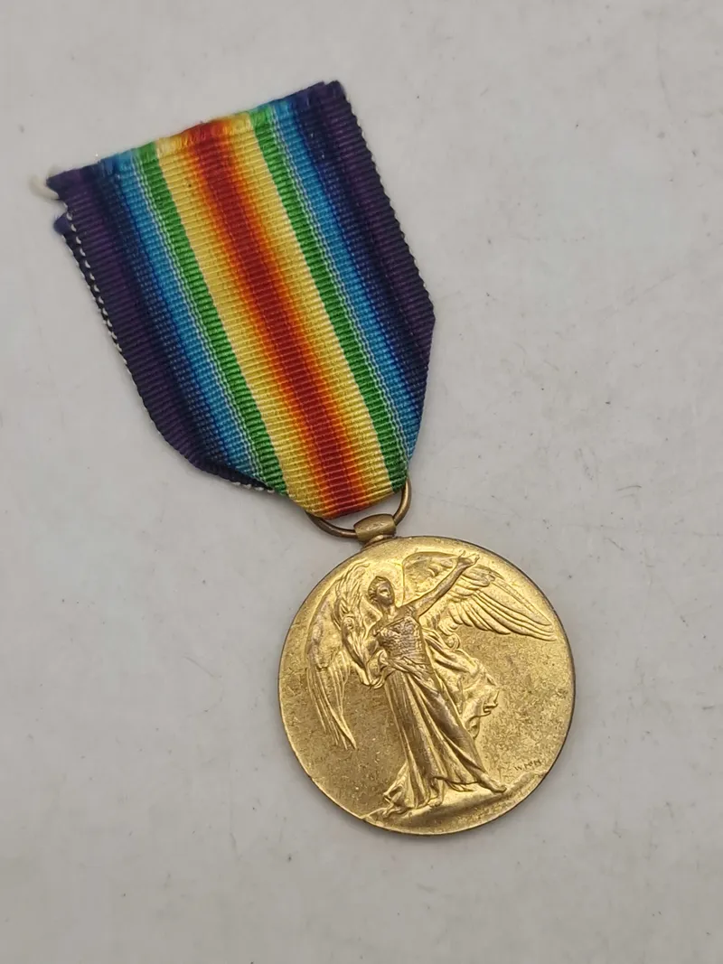 Original ww1 Victory Medal - navngiven
