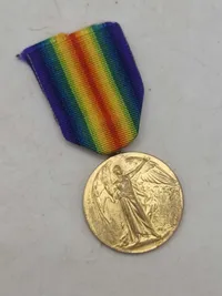 Original ww1 Victory Medal - navngiven