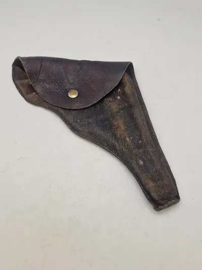 Originalt revolverhylster fremstillet af modstandsbevaegelsen