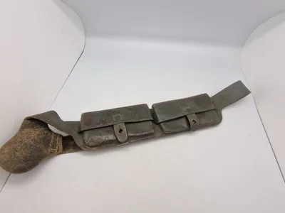 Originalt ww2 Carcano patronbælte