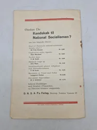 Krikevejen - En tale om nationalsocialismen
