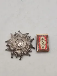 Original French LEGION OF HONOR Medal Sterling Silver Award Grand Officer Breast Insignia Badge