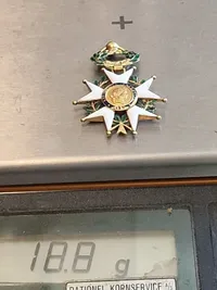 Original French Legion of Honour af 18 karat guld