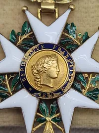 Original French Legion of Honour af 18 karat guld