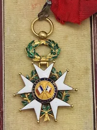 Original French Legion of Honour af 18 karat guld